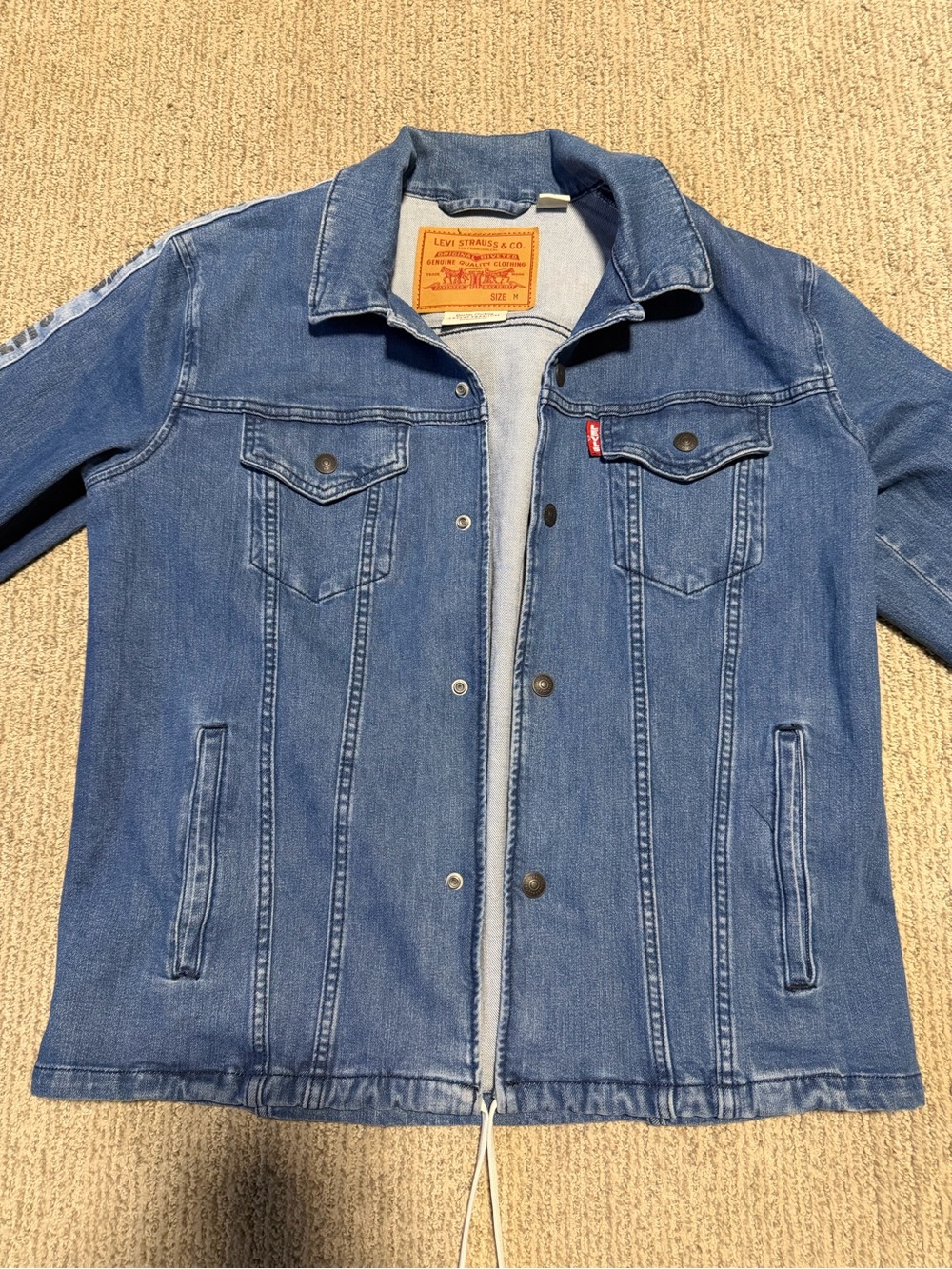 Levi's women’s Blue Denim Trucker Jacket